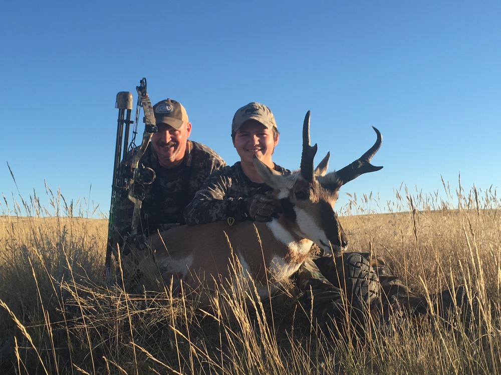 Wyoming Archery Antelope 2018 Rock and Gordie